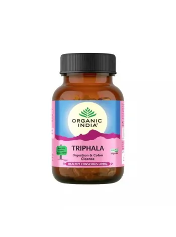 Трифала Organic India: 60 капсул чистого качества